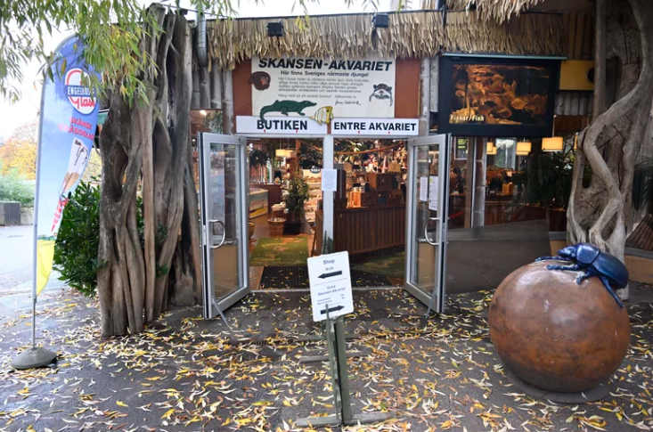 Foto: l'ingresso dello zoo / acquario di Skansen